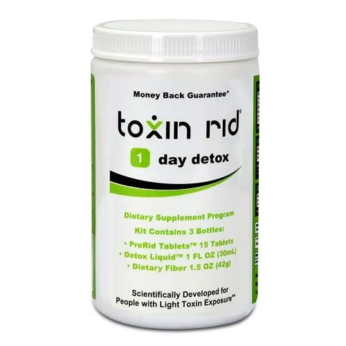 toxin rid 1 day detox blister