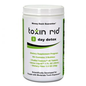 toxin rid 3 day detox blister