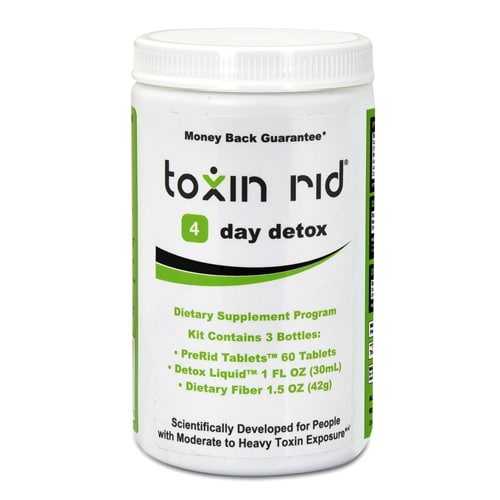 toxin rid 4 day detox blister